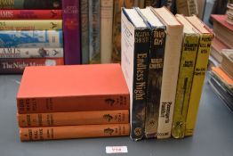 Literature. Agatha Christie. A small selection. Includes; Crime Club first editions and some