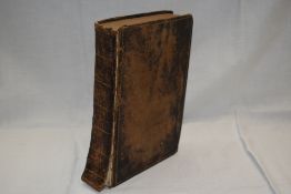 Antiquarian. [Book of Common Prayer]. No date/No title page; opens with a Calendar and Tables;