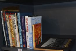 Dad's Army. A collection of books and memorabilia belonging to the actor, Colin Bean (1926-2009).
