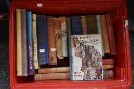 British Royalty. Histories and monographs. A carton.