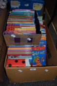 A selection of childrens story books and literature including Ladybird books