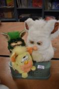 Three retro Furbys.