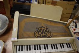 A childrens toy Pixiano piano instrument