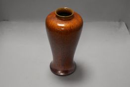 A Pilkingtons Lancastrian pottery vase having crystalline glaze possibly after William Bray