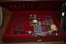 A fine canteen of plated cutlery by Oneida