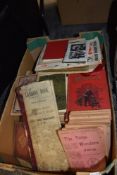 An interesting collection of ephemera and antique books including Mersey docks and harbour Landing