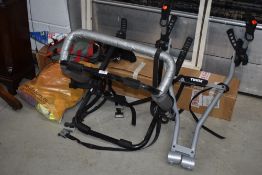A selection of bike accesories including Thule carrier