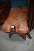 A traditional camel stool
