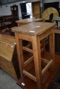 A pair of vintage stools, school/lab style