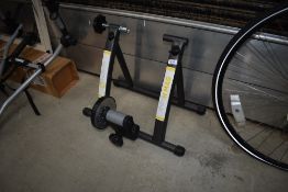 A CycleOps turbo trainer