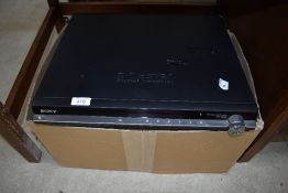 A Sony home theatre system