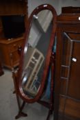 A modern cheval mirror