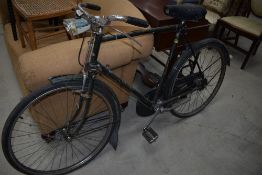 A vintage gents bicycle by Raleigh