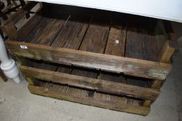 Three potting trays