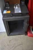 A small safe, Brockmoor, with key