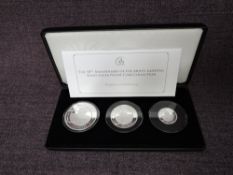 The 50th Anniversary of the Moon Landing Solid Proof Three Coin Collection, in case with