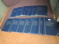 A collection of GB Coins in 15 Whitman Coin Folders, Halfpennies to Half Crowns including Silver,