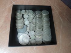 A collection of GB and World Silver Coins, Canada and Switzerland seen, pre 1947 and pre 1920 in GB