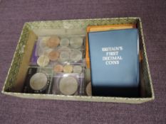 A collection of GB Crowns and Five Pound Coins