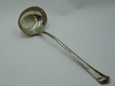 A German white metal punch ladle stamped 835, approx 200g