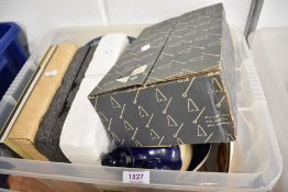 A selection of ceramics including display plates