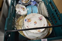 A selection of ceramics and similar including Royal Crown Derby