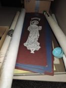 A selection of religious ephemera.