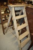 A set of vintage steps