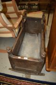 A period rocking cradle