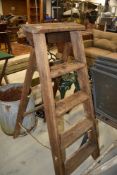 A set of vintage steps