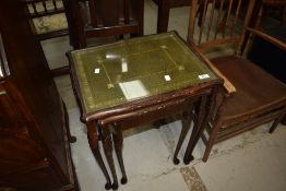 A period style nest of three tables