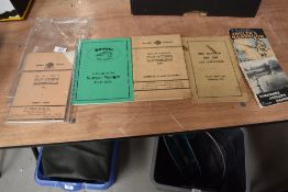 A small collection of fishing related booklets The northern anglers handbook etc