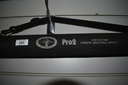 A John Norris of Penrith 10ft pro2 3pc fly rod in hard case