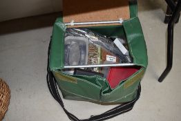A Fishermans waterproof box sea containing a large amount of Tackle including lures bait and