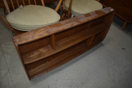 An Ercol plate rack