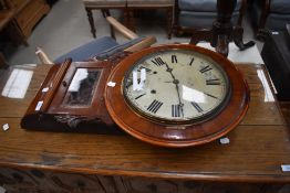 A 19th Century mahogany cased wall clock