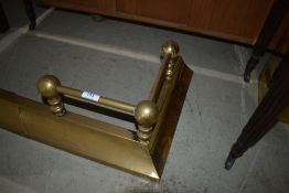 A brass fender