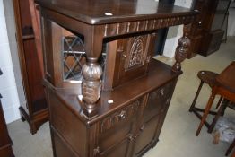 A priory style court cupboard
