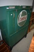A vintage Castrol cabinet, width approx. 103cm