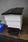 A traditional beehive