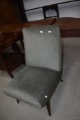A vintage dralon easy/nursing chair