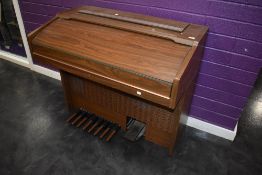 A vintage Hammond Organ