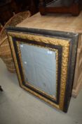 A Victorian part gilt picture frame