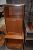Two vintage teak G plan bedside cabinets (not pair)