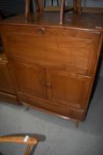 An Ercol mid colour bureau