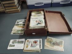 A very large collection of early 20th century GB, Irish, European and World Postcards in small