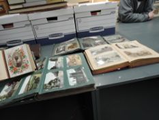 A good collection of vintage Postcards including Death of Nelson, Liverpool, Cumbria, Real Photo