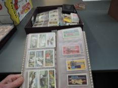 A box of several hundred Trade Cards, many manufactures, old and modern