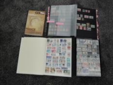 Three stockbooks containing French Stamps, mainly used, early to 2010 with better Airmails,