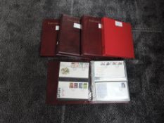 Six albums of Royal Mail First Day Covers, 1972-2000